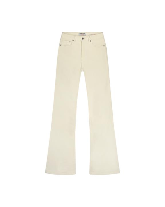 Jeans Flare Lisette Baby Cord Off White 8