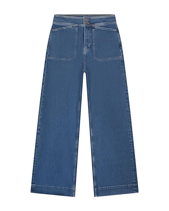 Jeans Worker Farrah Worker Blauw 6