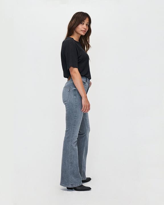 Jeans Flare Lisette Light Grey 3