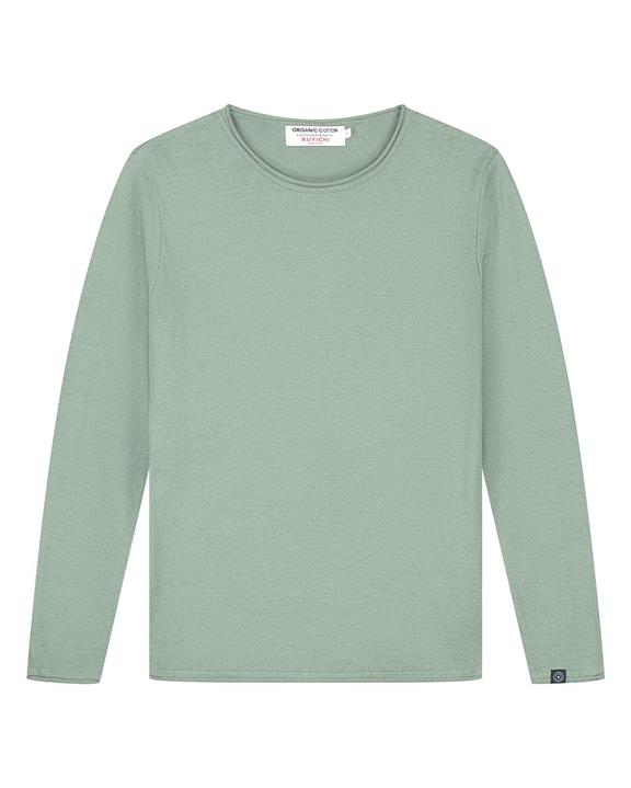 Sweater Knit Luke Pale Green 1
