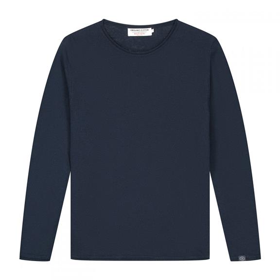 Sweater Knit Nicos Donker Marineblauw 7