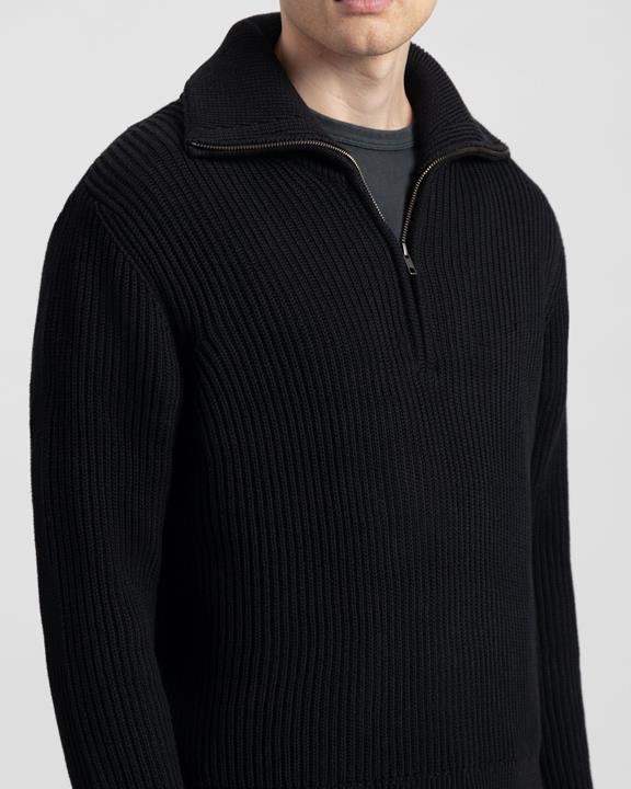 Knit Sweater Morgan Jet Black 2