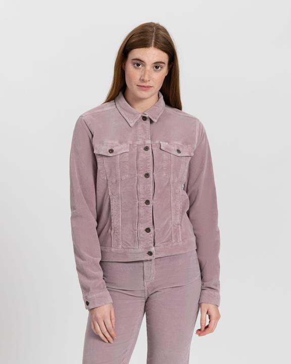 Jacket Corduroy Chelsea Lavender Grey 2
