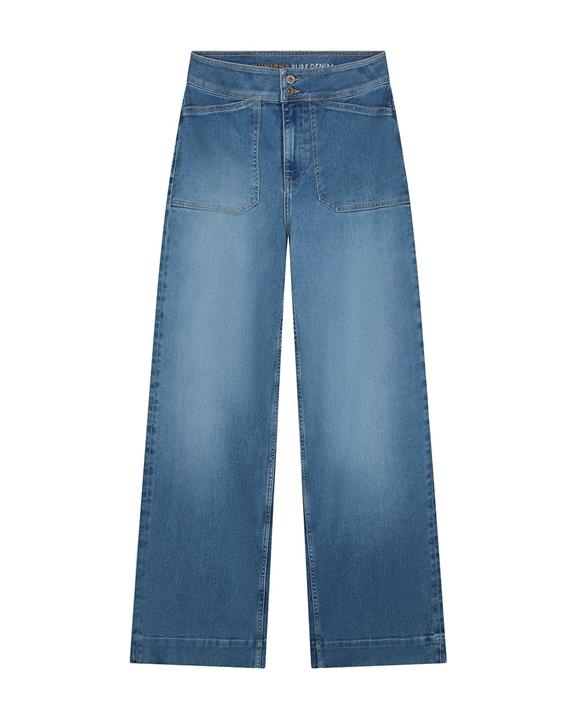 Jeans Worker Farrah Ocala Blauw 1