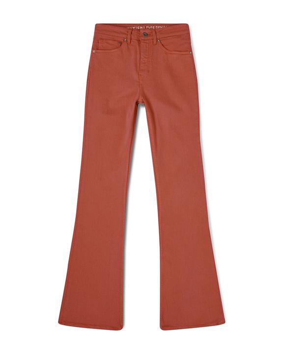 Jeans Lisette Flare Lichtrood 6