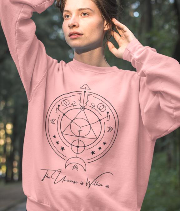 Sweatshirt The Universe Is Within Black 1