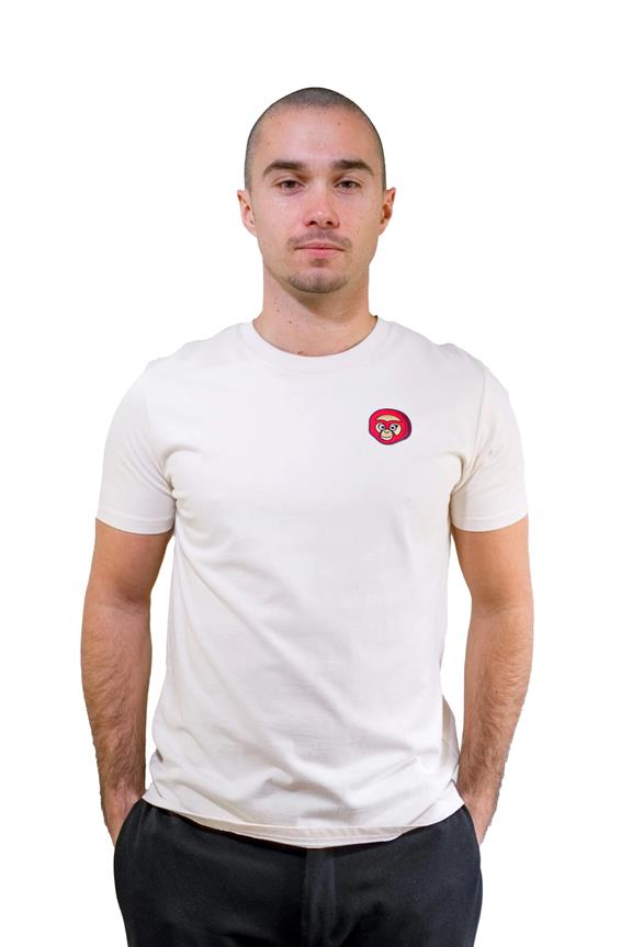 T-Shirt Bulan Kepala White 1