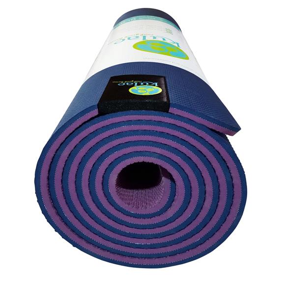 Yoga Mat Tpecomat 8mm Purple Gray 3