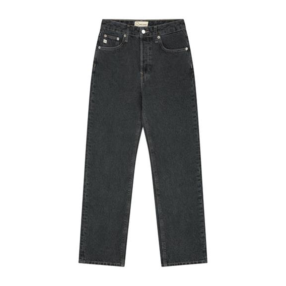 Piper Straight Jeans Used Zwart 1