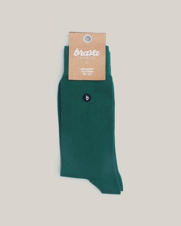 Organic Cotton Socks - Green 1