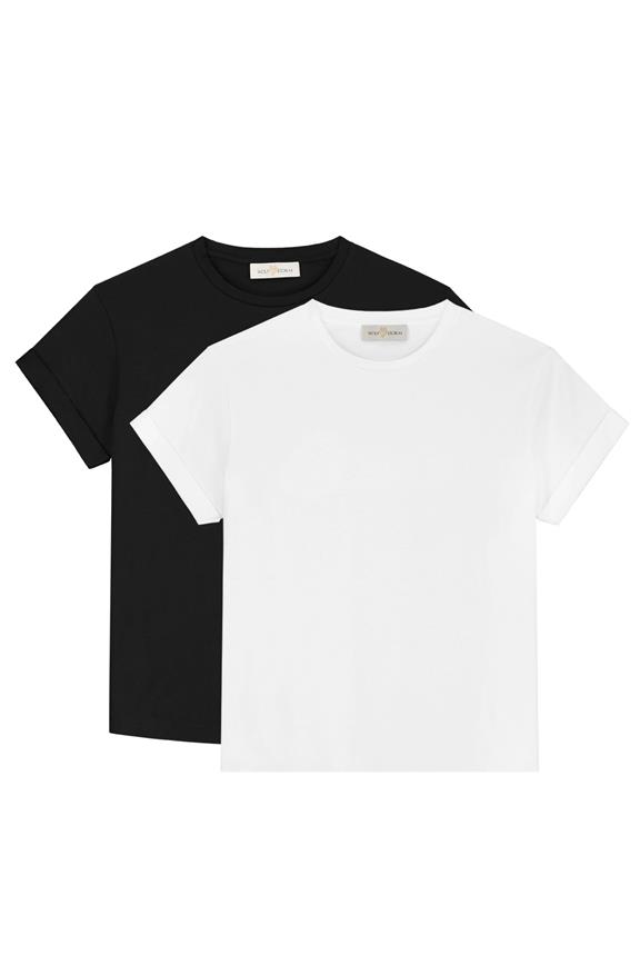 Duo Wolfpack Shirts Zwart Wit 1