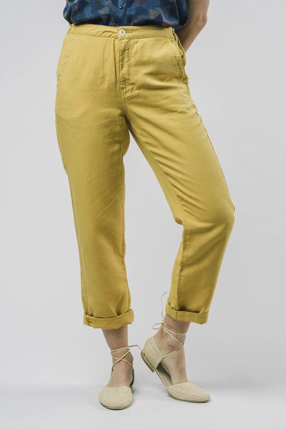 Chino Pants Yellow 1