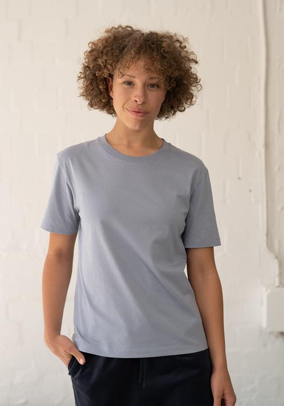 T-Shirt Blanko Hellblau 1