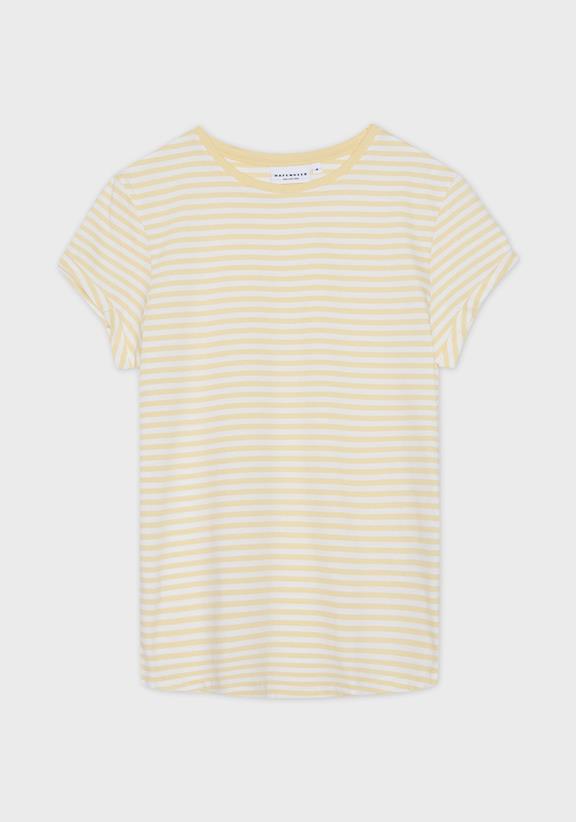 T-Shirt Blanko Light Yellow 1