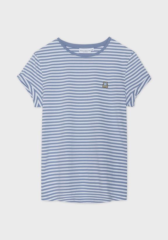 T-Shirt Strandkorb Lichtblauw 1