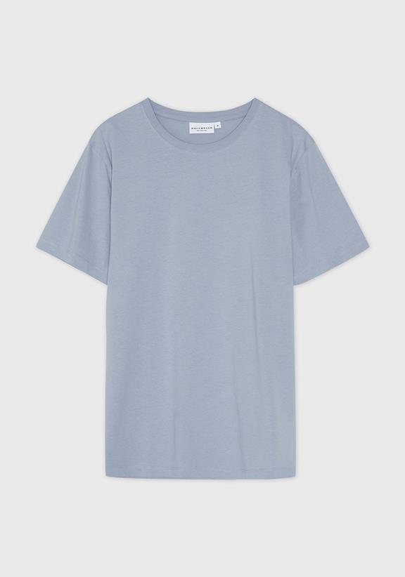 T-Shirt Blanko Blau 1