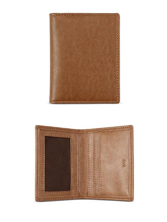 Id & Travel Card Case Brown 1