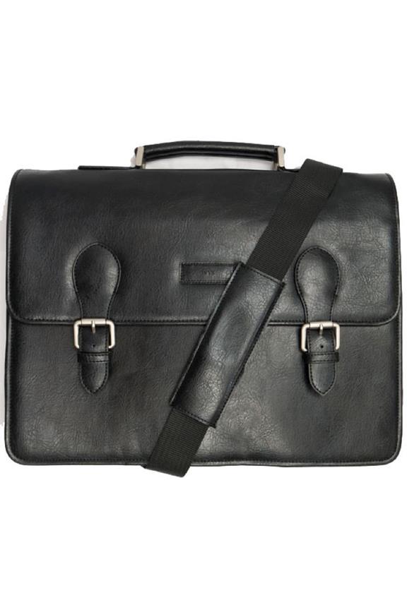 Briefcase Classic Zwart 2