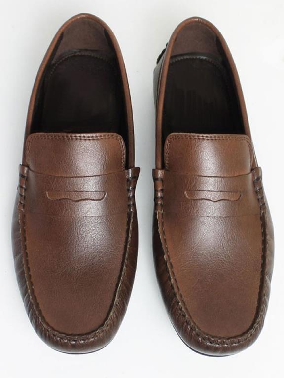 Penny Driving Loafers Brown 1