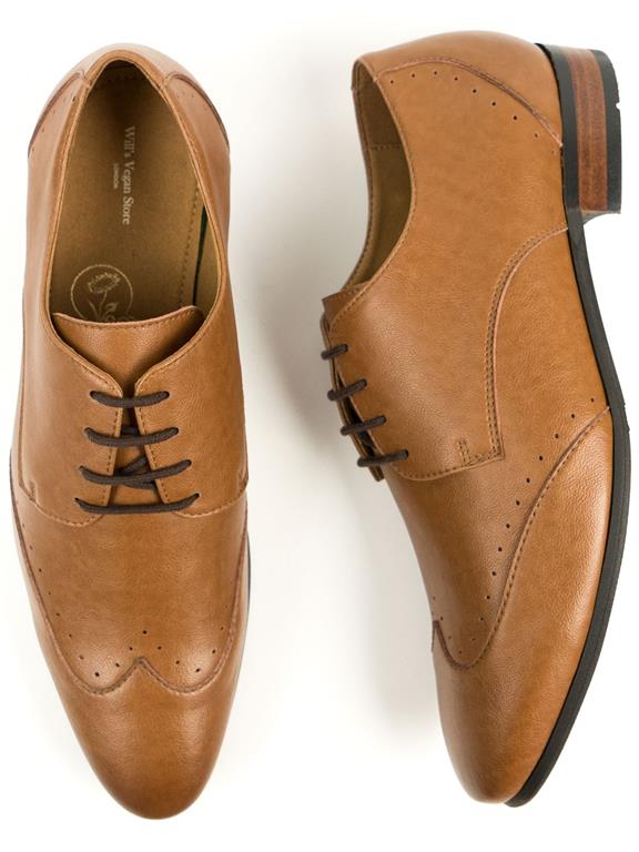 Brogues Slim Sole Lichtbruin from Shop Like You Give a Damn