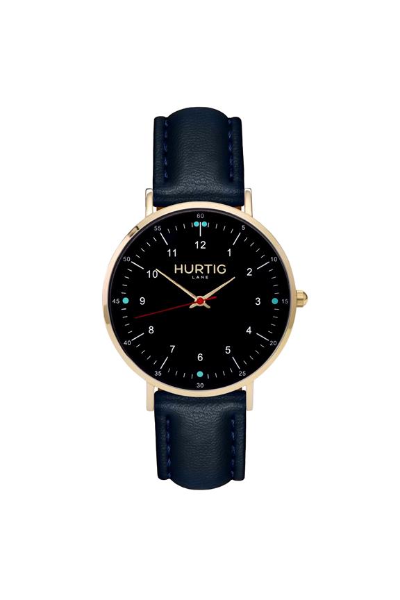 Moderna Watch Gold, Black & Midnight Blue from Shop Like You Give a Damn