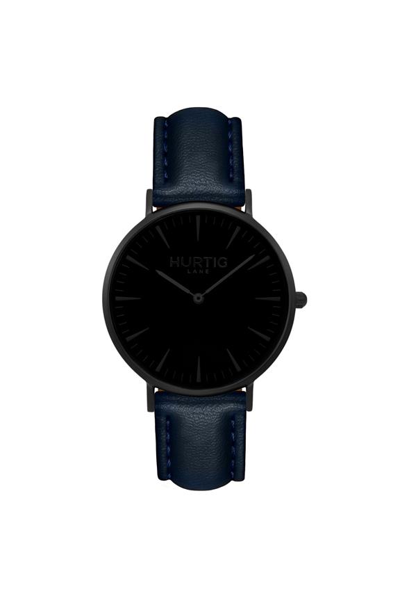 Mykonos Horloge All Black & Donkerblauw from Shop Like You Give a Damn