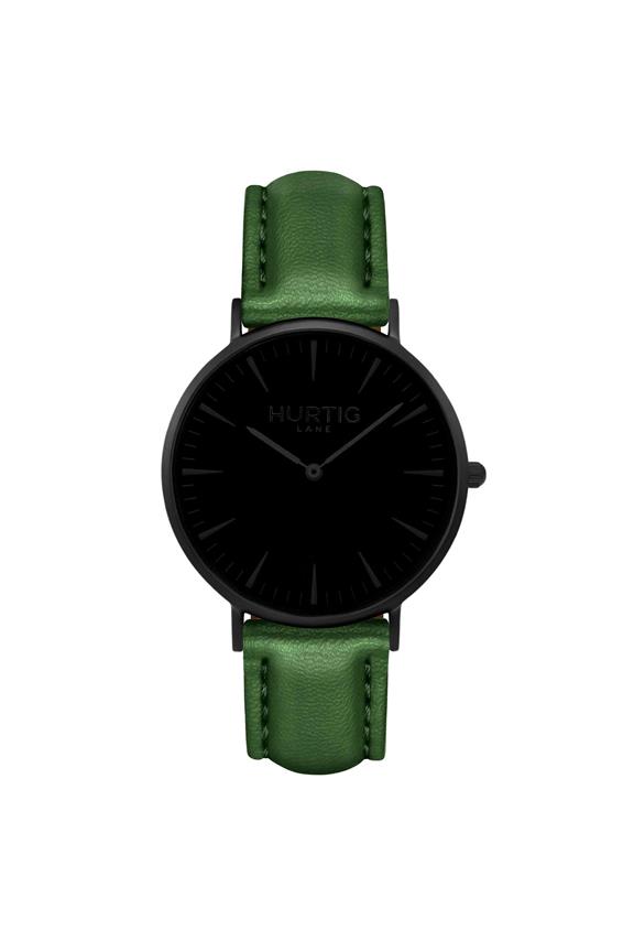 Mykonos Watch All Black & Green from Shop Like You Give a Damn