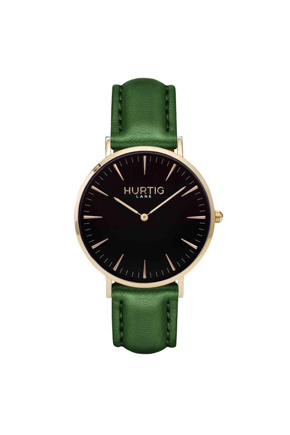 Mykonos Watch Gold, Black & Green from Shop Like You Give a Damn