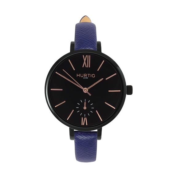 Horloge Amalfi Petite Zwart Zwart & Donkerblauw 1