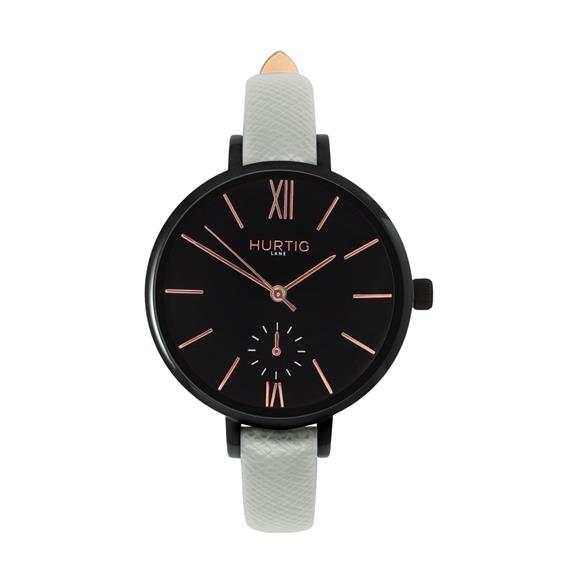Horloge Amalfi Petite Zwart Zwart & Grijs 1