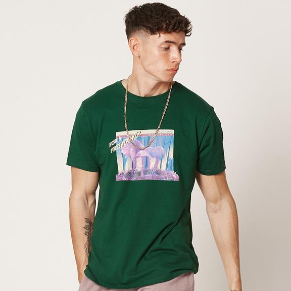T-Shirt Mushroom Green 1