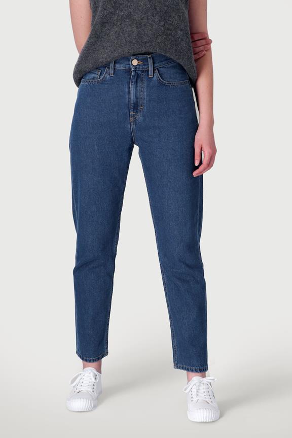 Jeans Mom Pacific Blauw 1