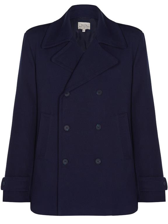 Pea Coat Navy Blue from Shop Like You Give a Damn