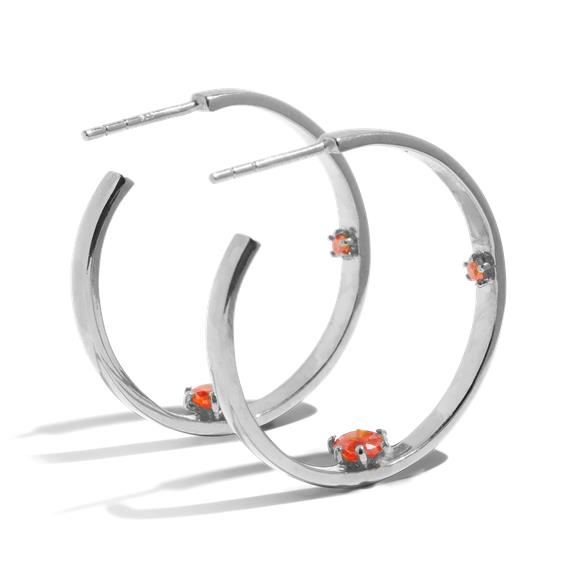 Hoops The Sunny Sterling Silver 1