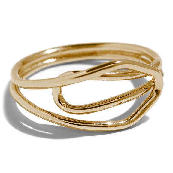 Ring Elba Gilded 18k Gold 1