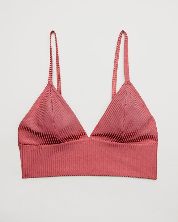 Bikini Top Longline Aquaholic Pink 1