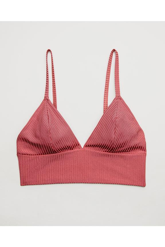 Bikini Top Longline Aquaholic Pink 2