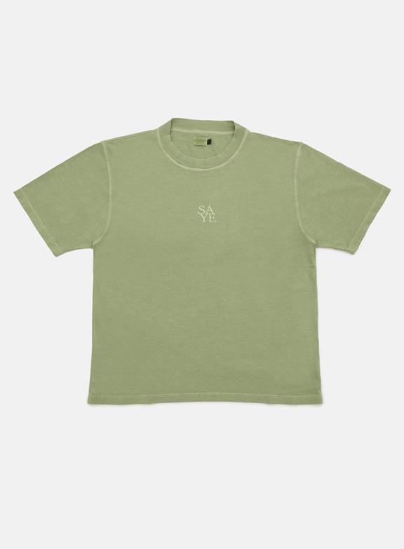 T-Shirt Eukalyptusgrün 1
