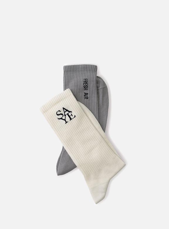 Socken Off White & Grey 1