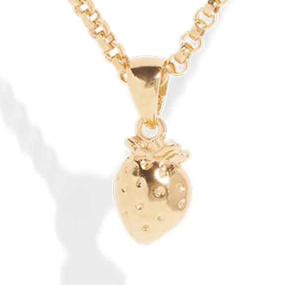 Pendant Strawberry 18k Gold Plated 1