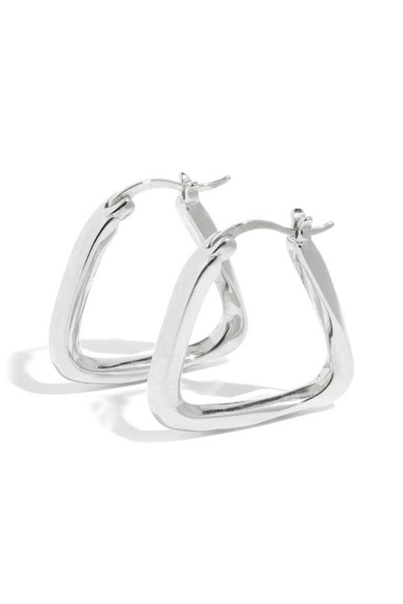Hoops Bailey Recycled Silver 2