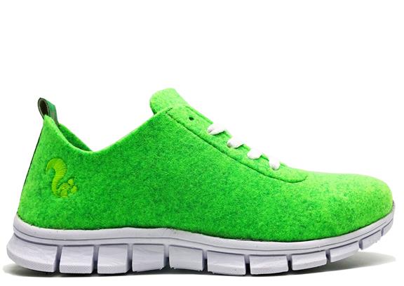 Sneakers Recycled Pet Neon Green 1