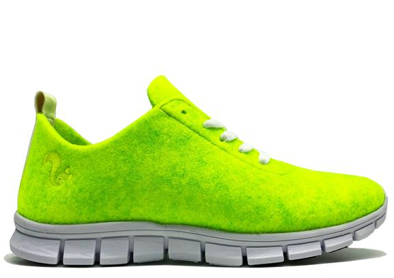 Sneakers Recycled Pet Neon Yellow 1