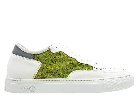 Sneakers Moss White Green Reflective 1