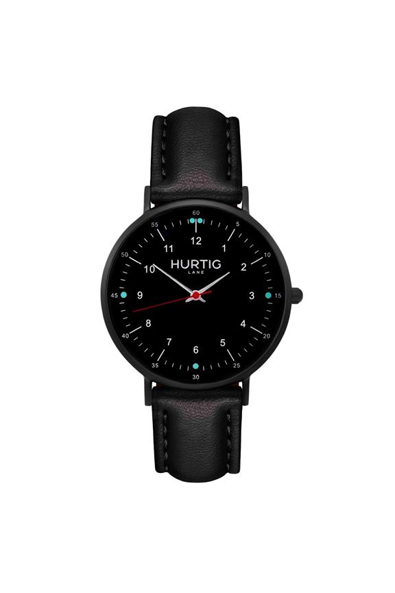 Moderno Horloge All Black & Zwart 1