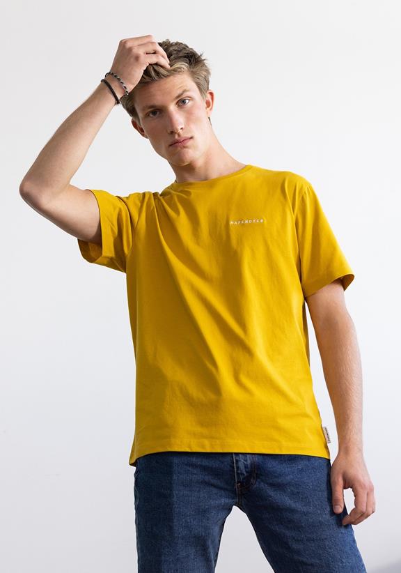 Logo Stick T-Shirt Mustard 1