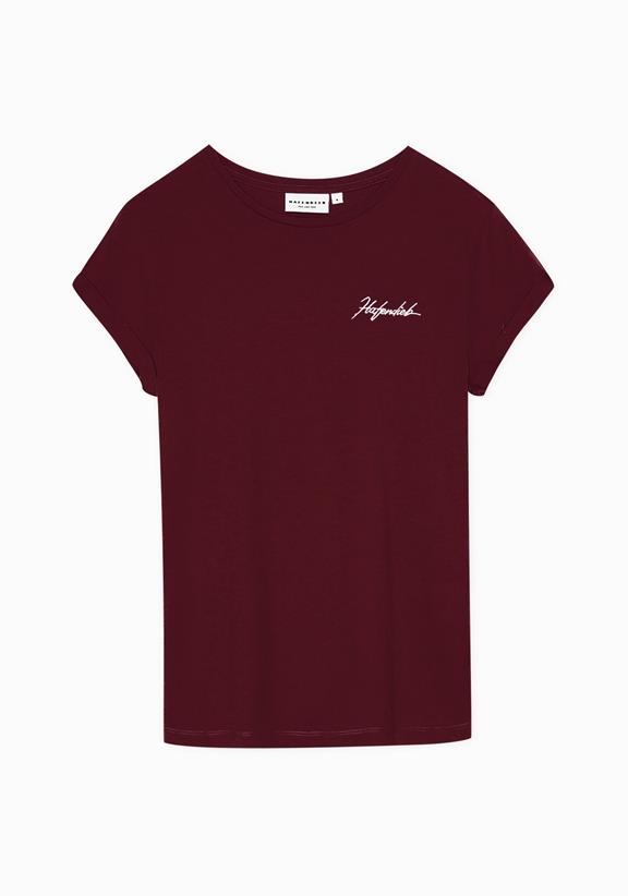 T-Shirt Tag Lütt Bordeaux 1