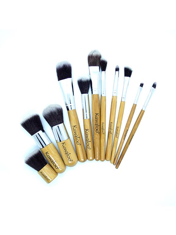 Make-Up Brushes Set Bamboo 1