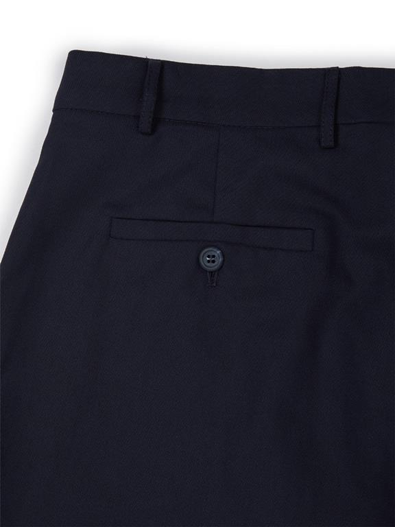 Will's Vegan Store Herenbroek Tweedelig Pak Zwart/Donkerblauw