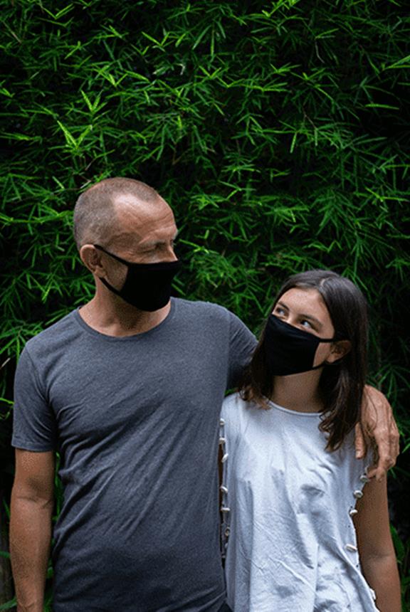 2x Bamboo Face Mask - Women 2